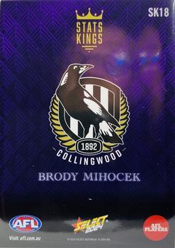 2024 Select AFL Footy Stars - Stats Kings #SK18 Brody Mihocek Back